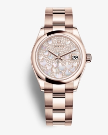 Datejust - Rolex Oyster Perpetual Datejust 31 Butterfly, HD Png Download, Transparent PNG