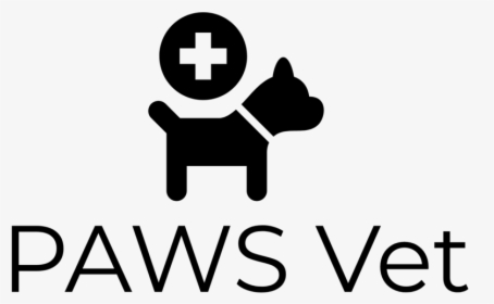 Paws Vet Logo Black - Sign, HD Png Download, Transparent PNG