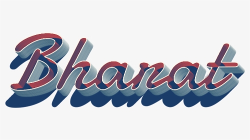 Bharat 3d Letter Png Name - Graphic Design, Transparent Png , Transparent  Png Image - PNGitem