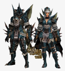 Monster Hunter Azure Rathalos Armor, HD Png Download, Transparent PNG
