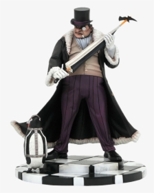 Penguin Dc Gallery 9” Pvc Diorama Statue - Birds Of Prey Harley Quinn Figure, HD Png Download, Transparent PNG