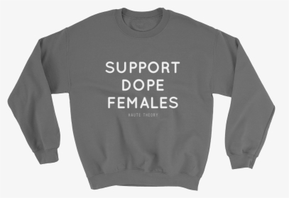 Ht Supportdopefemales Ht White Mockup Front Flat Black, HD Png Download, Transparent PNG