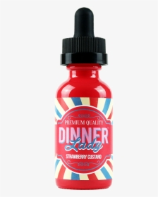 Strawberry Custard E Juice 60ml By Dinner Lady - Dinner Lady Strawberry Macaron, HD Png Download, Transparent PNG