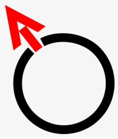Vector Illustration Of Male Sex Gender Mars Symbol, HD Png Download, Transparent PNG