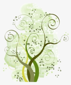 Transparent Green Swirl Clipart - Illustration, HD Png Download, Transparent PNG