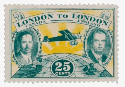 London To London Flight Stamp, - Expensive Canadian Stamp, HD Png Download, Transparent PNG