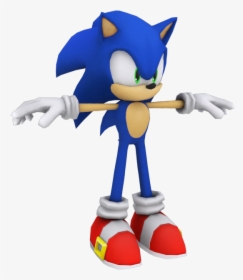 Download Zip Archive - Sonic Unleashed Sonic Model, HD Png Download, Transparent PNG