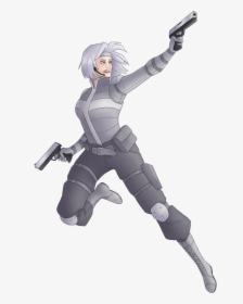 Silver Sable By Green-mamba - Silver Sable Spiderman Png, Transparent Png, Transparent PNG