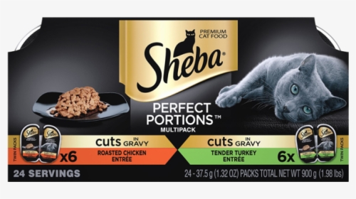 Sheba Perfect Portions Wet Cat Food, HD Png Download, Transparent PNG