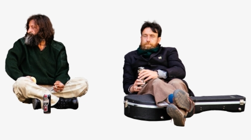 Png People Cutout Sit , Png Download - Person Sitting Png, Transparent