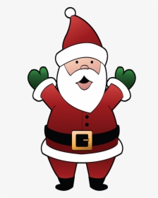 Transparent Funny Santa Clipart - Drawing On Christmas Day, HD Png Download, Transparent PNG
