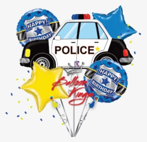 Police Car Bouquet, HD Png Download, Transparent PNG