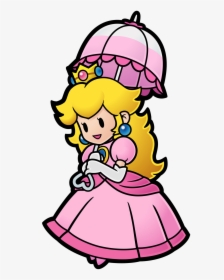 Princess Peach Paper Mario, HD Png Download, Transparent PNG