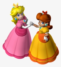 Image - Peach And Daisy, HD Png Download, Transparent PNG