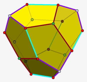 Tetragonal Pentagonal Dodecahedron - Many Sides Does A Dodecahedron Have, HD Png Download, Transparent PNG