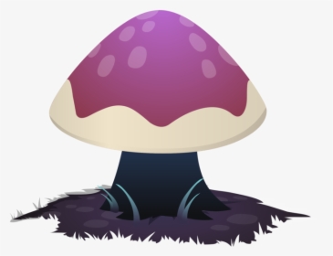 Mushroom,purple,violet - Cogumelo Psicodélico Png, Transparent Png, Transparent PNG