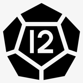 The Icon Resembles A 12 Sided Dice Shape But Only Six - Emblem, HD Png Download, Transparent PNG