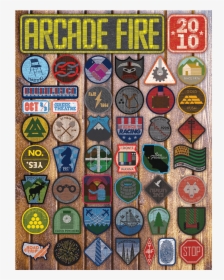 Fall 2010 Tour - Arcade Fire Gig Poster, HD Png Download, Transparent PNG