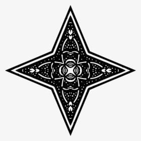 Triangle,visual Arts,star - Artes Visuales Blanco Y Negro, HD Png Download, Transparent PNG