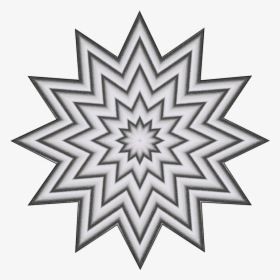 Grey Star Pattern Clipart, HD Png Download, Transparent PNG