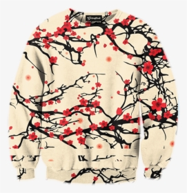 Japanese Cherry Blossom Pattern , Png Download - Japanese Cherry Blossom Hoodie, Transparent Png, Transparent PNG