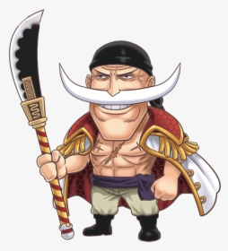 ​ - White Beard One Piece Chibi, HD Png Download, Transparent PNG