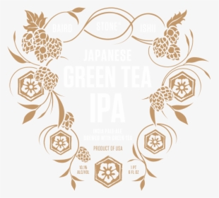 Baird / Ishii / Stone Japanese Green Tea Ipa - Illustration, HD Png Download, Transparent PNG