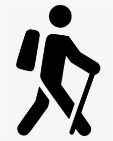 User Hiking - Hiking Icon Png, Transparent Png, Transparent PNG