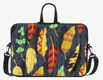 Boho Feather Nature Pattern Laptop Handbags 15 - Carcasas Trompeta, HD Png Download, Transparent PNG