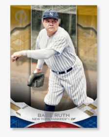 Babe Ruth 2019 Topps Tribute Base Cards Poster Gold - College Baseball, HD Png Download, Transparent PNG