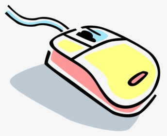 Vector Illustration Of Computer Mouse Pointing Device, HD Png Download, Transparent PNG