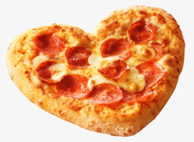 heart shaped pizza clipart