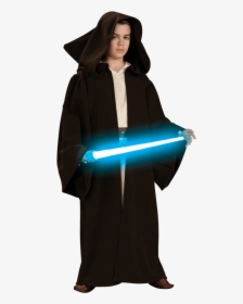 Super Deluxe Kids Jedi Knight Robe - Kids Jedi Costume, HD Png Download, Transparent PNG