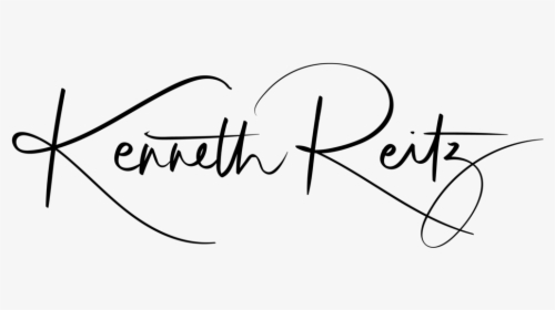Kenneth Reitz Black Hires Copy - Calligraphy Kenneth, HD Png Download, Transparent PNG