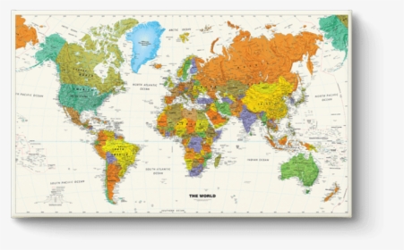 World Map Png Transparent Background - High Quality High Resolution World Map, Png Download, Transparent PNG