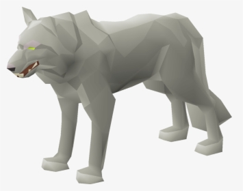 Old Runescape Wolf, HD Png Download, Transparent PNG