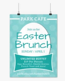 Easter Brunch Poster Template Preview - Banner, HD Png Download, Transparent PNG