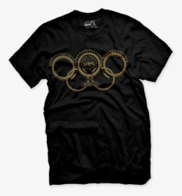 Gold Olympic Rings T Shirt - Evil Mouse T Shirt Mark Hamill, HD Png Download, Transparent PNG