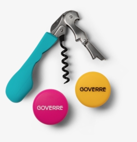 Corkscrew With Its Ergonomic Silicone Handle In Our - Metalworking Hand Tool, HD Png Download, Transparent PNG