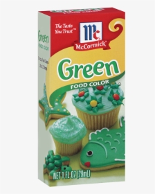Mccormick® Green Food Color - Mccormick Green Food Coloring Ingredients, HD Png Download, Transparent PNG