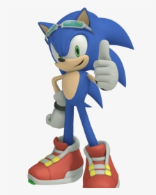 Sonic Free Riders Sonic, HD Png Download, Transparent PNG