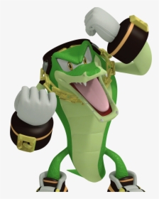 Vector The Crocodile Sonic Free Riders 4 - Vector The Crocodile Model, HD Png Download, Transparent PNG