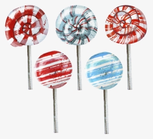 Watercolor Lollipops Png , Png Download - Lollipops Watercolor, Transparent Png, Transparent PNG