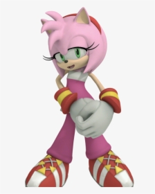 Amy Rose Sonic Free Riders Flirty - Sonic Free Riders Amy, HD Png Download, Transparent PNG