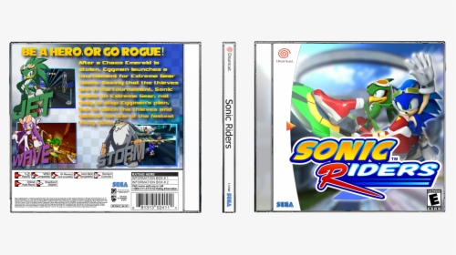 Sega Dreamcast Sonic Riders, HD Png Download, Transparent PNG