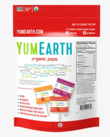 Yumearth Organic Pop Calories, HD Png Download, Transparent PNG