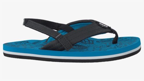 Blue Reef Flip Flops Grom Reef Footprints - Skate Shoe, HD Png Download, Transparent PNG