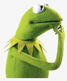 Kermit The Frog Thinking - Kermit The Frog Profile, HD Png Download, Transparent PNG