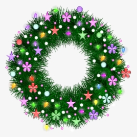 Couronne De Noël - Wreath, HD Png Download, Transparent PNG
