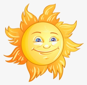 Deco Sun Png Picture - Transparent Happy Sun Png, Png Download, Transparent PNG